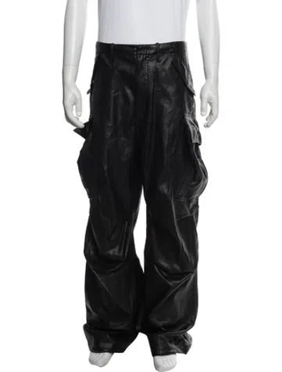 Pre-owned Darkpark Cargo Pants In Black