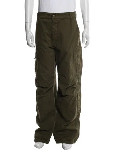 Pre-owned Darkpark Cargo Pants In Green