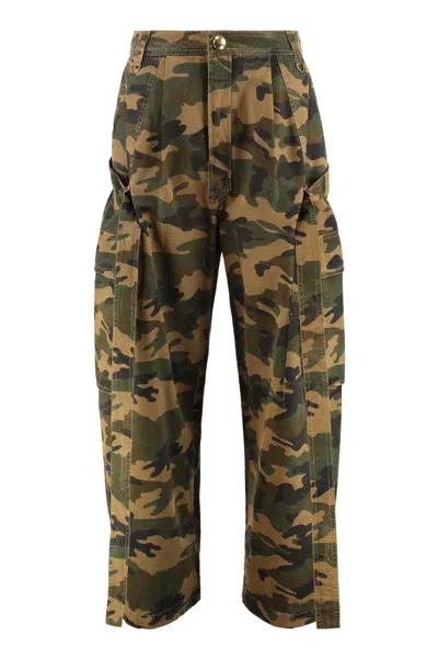 Darkpark Cargo Pants Ruth In Cotton In Multi