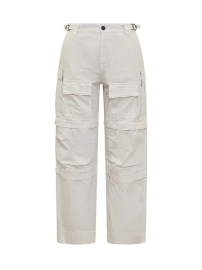 Darkpark Julia Ripstop Cargo Pants In White