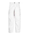 Darkpark Julia Ripstop Cargo Pants In White