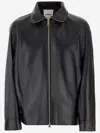 Darkpark Celine Aviator Jacket In Nappa Leather In Black