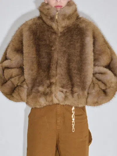 Darkpark `celine` Bomber In Brown