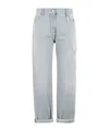 Darkpark Chain Detail Jeans In Blue