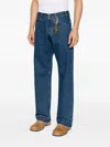 Darkpark Jeans With Chain Embellishment In Blue