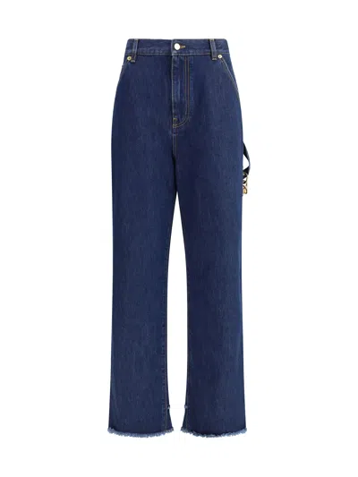 Darkpark Chain Jeans In Blue