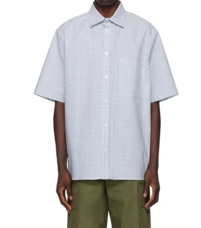 Darkpark Checkered Shirt In White