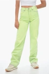 Darkpark Coated Denim Mom Fit Denims 22cm