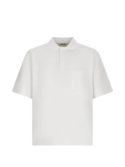 Darkpark Cole Short-sleeved Polo Shirt In White