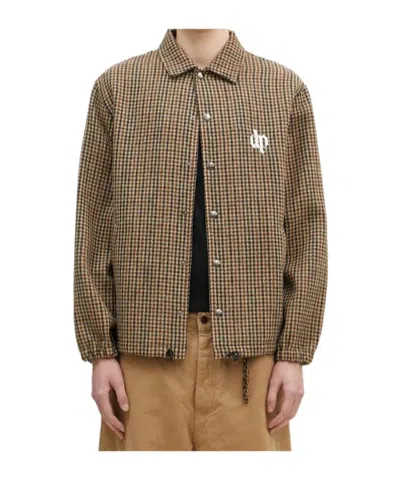 DARKPARK COLLARED CHECK JACKET