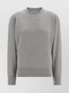 Darkpark Comfortable Crew Neck Long Sleeve Sweatshirt In Gray