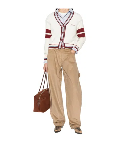 Darkpark Corduroy Trousers In Nude