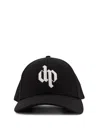 Darkpark Cotton Baseball Hat In Black