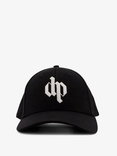 Darkpark Cotton Baseball Hat In Black