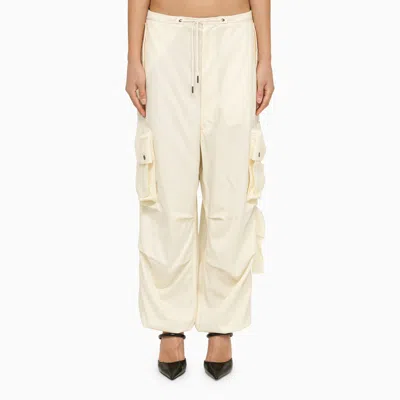 Darkpark Cream Wool Blair Cargo Pant