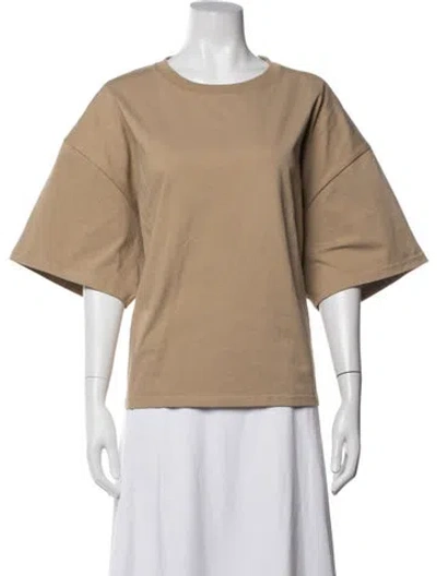 Pre-owned Darkpark Crew Neck Short Sleeve T-shirt W/ Tags In Neutrals