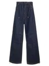 Darkpark Daisy Wide Jeans In Blue