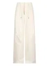 Darkpark Daisy Crystal-embellished Trousers In Neutral
