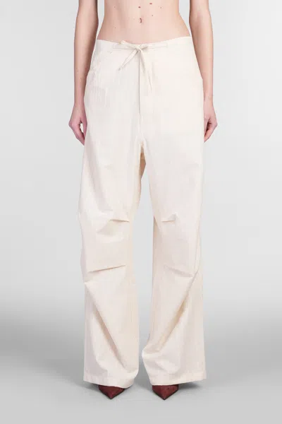 DARKPARK DAISY PANTS IN BEIGE COTTON