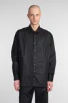 Darkpark Damon Shirt In Black Cotton In Black