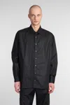 Darkpark Damon Shirt In Black Cotton In Black