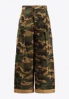 Darkpark Danielle Camouflage-print Trousers In Multi