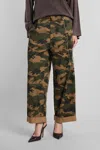 Darkpark Danielle Pants In Camouflage Cotton In Multi