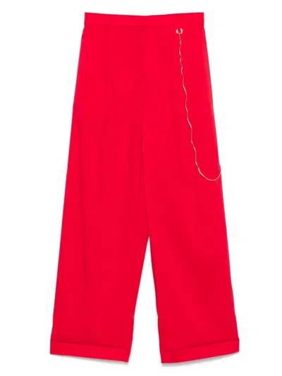 Darkpark Danielle Trousers In Red