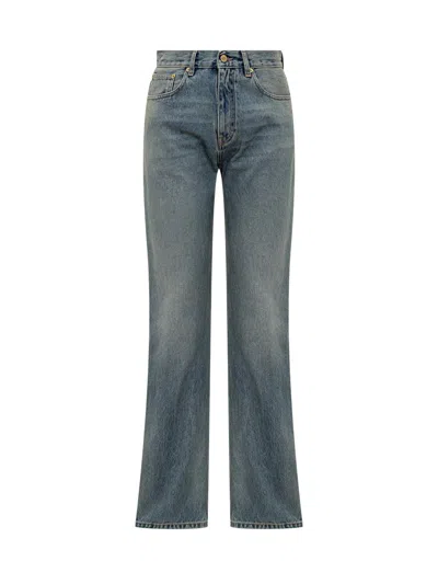 Darkpark Blue Denim Straight Leg Jeans