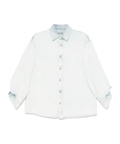 Darkpark Denim Rouche Shirt
