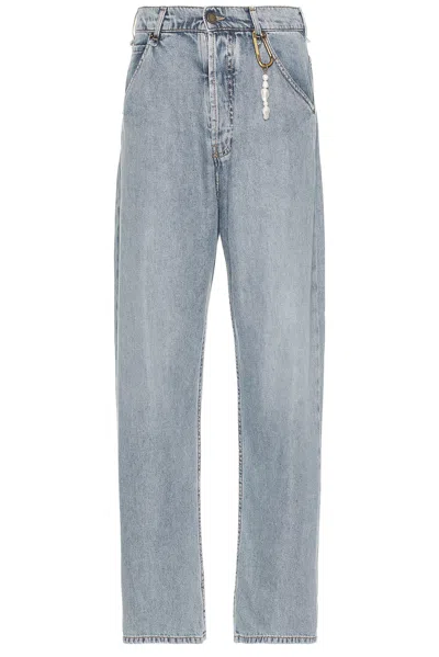 Darkpark Donte Relax Denim Jeans In San Fran Blue