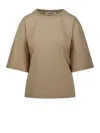 Shop Darkpark Doyle Draped Short Sleeved T-shirt