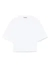 Darkpark Draped Back Top In White
