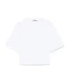 Darkpark Draped Back Top In White