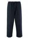 Darkpark Drawstring Regular Trousers In Blue