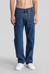 Darkpark Edi Jeans In Blue Denim In Blue