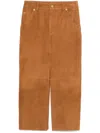 Darkpark Erika Midi Skirt In Brown