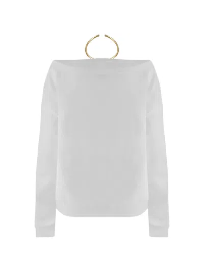 Darkpark Erin Off-shoulder Top In White
