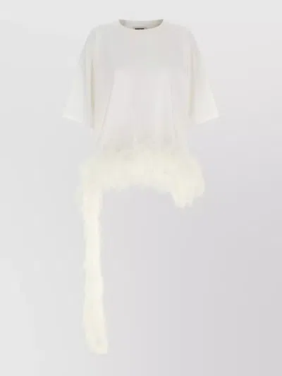 Darkpark Feather T-shirt In White