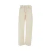 Darkpark 'gale' Relaxed Fit Jeans In Beige