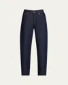 Darkpark Gale Relaxed-fit Jeans In Raw Blue Denim