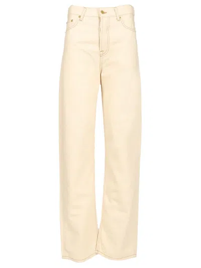 Darkpark Gale Relaxed Fit Jeans In White