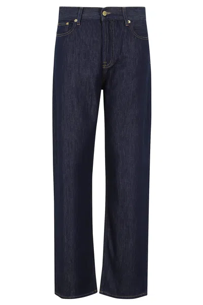 Darkpark Gale Relaxed Fit Tencel Denim In Blue