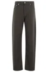 Darkpark Womens Dark Brown Gale Relaxed-fit Denim-blend Denim In Gray