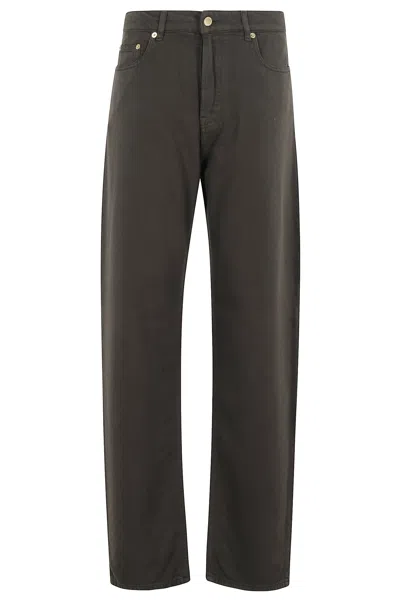 Darkpark Gale Relaxed Fit Tencel Denim In Gray