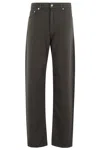 Darkpark Womens Dark Brown Gale Relaxed-fit Denim-blend Denim In Brown
