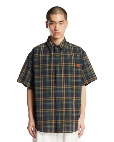 Darkpark Green Karl Check Shirt