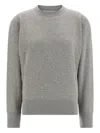 Darkpark Crewneck Sweater Dont Take Me Off Ever In Jersey In Gray