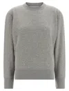 Darkpark Crewneck Sweater Dont Take Me Off Ever In Jersey In Gray