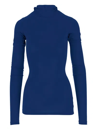 DARKPARK HIGH-NECK HOODED TOP